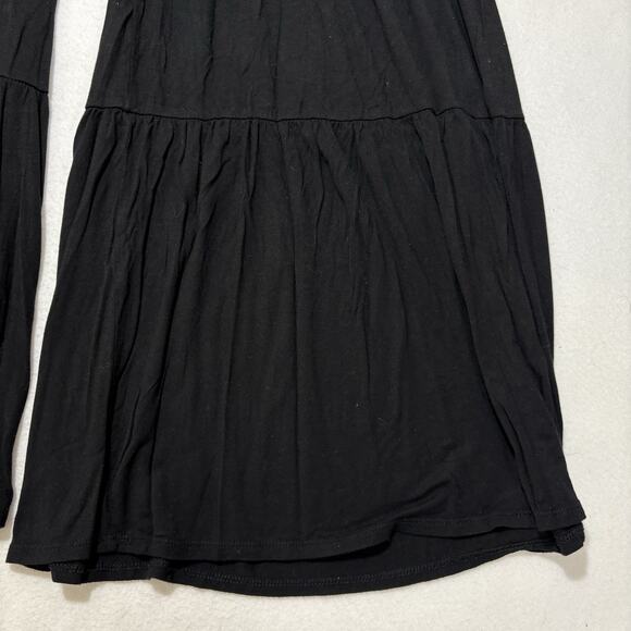 Fashion Nova Women's Medium Wide/Flared Leg Pants Black Stretch Funky Trousers - Picture 13 of 15